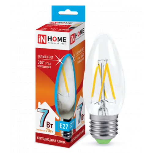 ����� �� LED-�����-deco 7�� 230�  �27 4000� 630�� ���������� IN HOME 