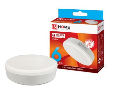 ����� ��/� GX53  LED-GX53-VC 8�� 230� 4000� 640�� IN HOME