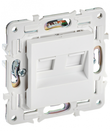 SKANDY ���. ����. 2-�� RJ45 ���.5E SK-K03W ���. ���. IEK