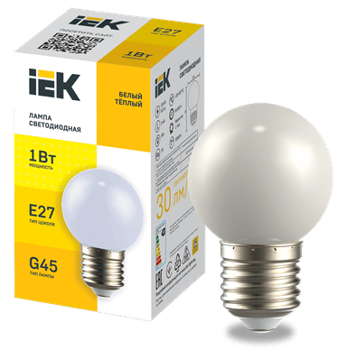 ����� LED �����. G45 ��� 1�� 230� ������ ����� E27 IEK 