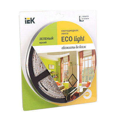 ����� LED 5� ������� LSR-3528G60-4.8-IP65-12V IEK-eco (������� ����)