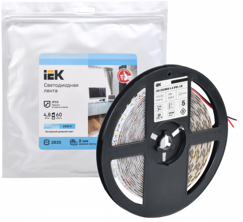 ����� LED 5� LSR-2835W60-4,8-IP65-12� IEK