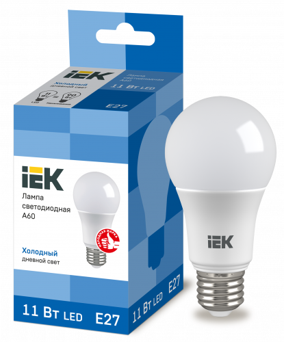 ����� ������������ ECO A60 ��� 11�� 230� 6500� E27 IEK
